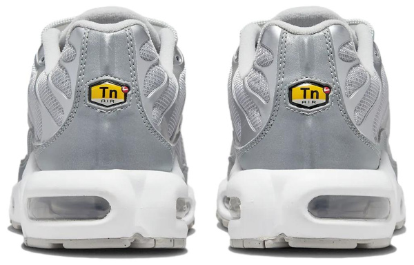 Nike Air Max Plus Low Top Повседневная обувь Унисекс Металлический серебристый