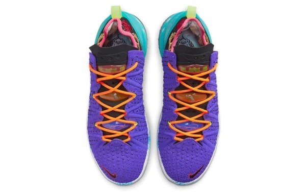 Nike Lebron 18 EP 'Психический Фиолетовый' Текстиль Синтетическая Кожа ТПУ (TPU)