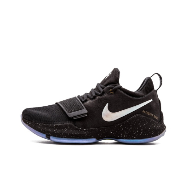 Nike PG 1 SHINING Pre Термо Низкие Баскетбольные Кроссовки для Игры Мужские Черные