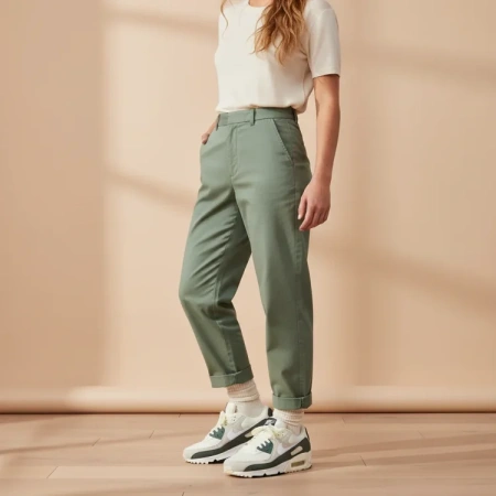 Nike Air Max 90 'Винтажный зеленый' Сетка Кожа Замша Устойчивая к истиранию Низкая повседневная обувь Женская
