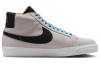 Nike SB Blazer OLYMPICS Противоскользящие Устойчивые к истиранию MID Топ Скейтборд Кроссовки Мужские Серый Черный Синий