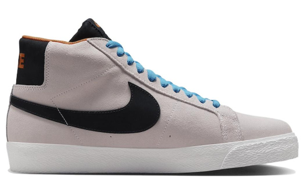 Nike SB Blazer OLYMPICS Противоскользящие Устойчивые к истиранию MID Топ Скейтборд Кроссовки Мужские Серый Черный Синий