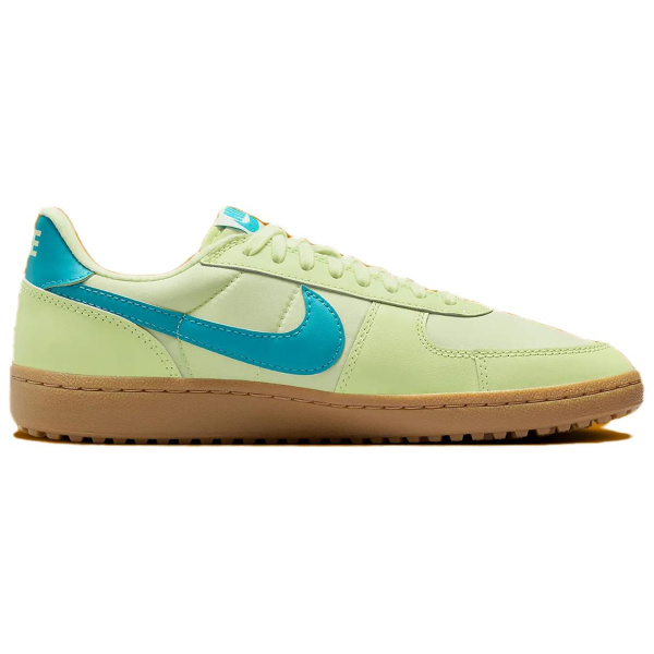 Nike Field General '82 IC In Кожа Противоскользящие Футбольные бутсы Мужские Желто-синие