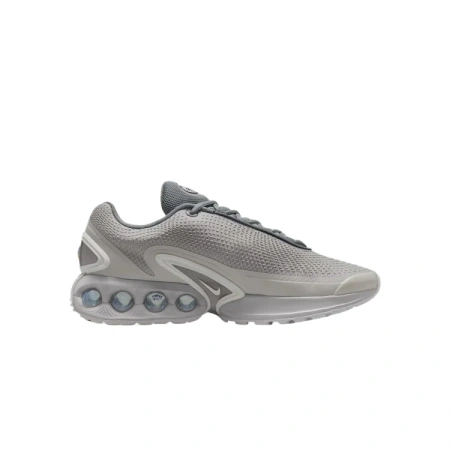 Nike Air Max DN Ткань Отскок Низкий Топ Резина Пена Повседневные Беговые Кроссовки Мужские Серый Белый