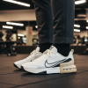 Nike Air Max ALPHA Амортизация Износостойкие Низкие Кроссовки для Тренировок Мужские Бежево-Черные