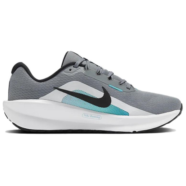 Nike DOWNSHIFTER 13 Устойчивые к истиранию Низкие Повседневные Беговые Кроссовки Мужские Серый Белый Зеленый