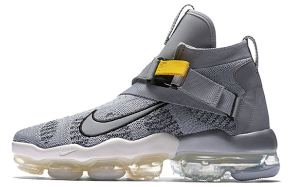 Nike Air Vapormax Premier Flyknit Амортизация Высокие Беговые Кроссовки Мужские Серые