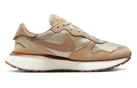 Nike Phoenix Waffle Low Топ Casual Женский Бежевый