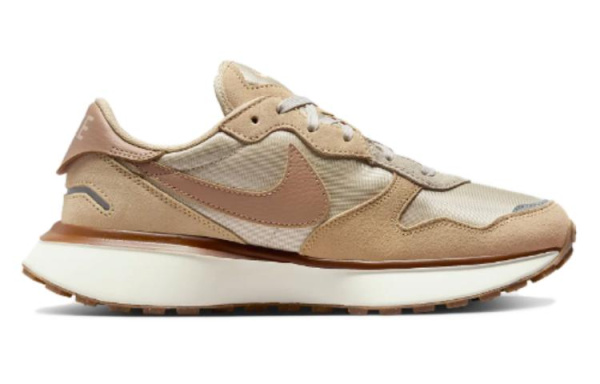 Nike Phoenix Waffle Low Топ Casual Женский Бежевый