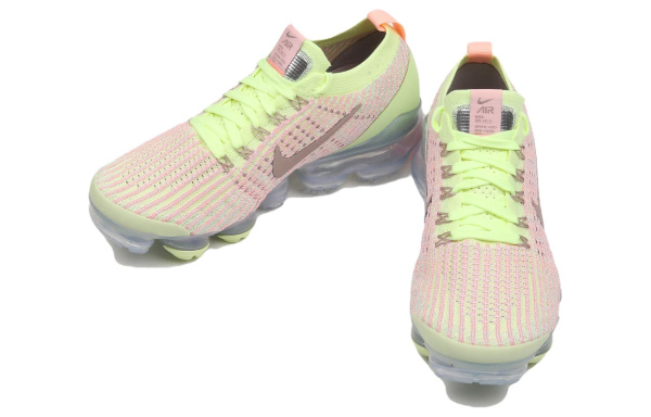 Nike Air Vapormax Low Беговые кроссовки Женские Розовые Желтые