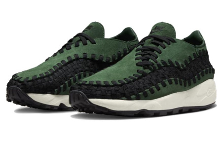Nike Footscape Ткани вязаные 'Fir' Текстиль Замша Удобный Противоскользящий Устойчивый к истиранию Низкий Верх