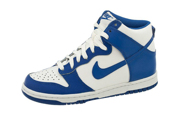 Nike Dunk High Синтетическая кожа Противоскользящий амортизирующий высокий топ устойчивый к истиранию