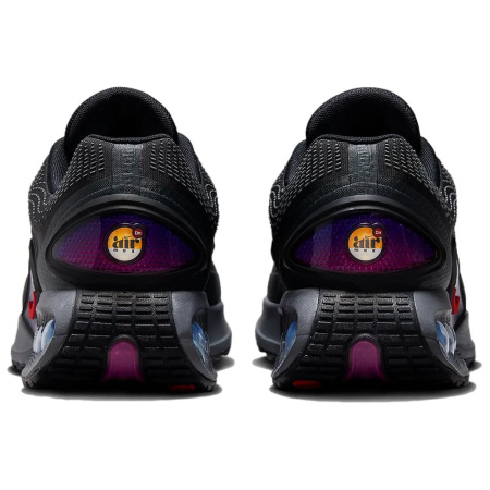 Nike Air Max DN Амортизация Легкий Отскок Низкие Повседневные Беговые Кроссовки Унисекс Черные