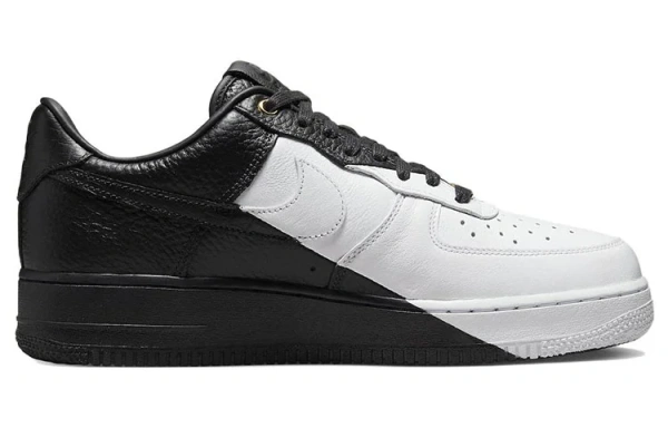Nike Air Force 1 '07 Prm 'Breakthrough' Hip Hop Low Скейтборд Кроссовки Мужские Черный Белый Золото