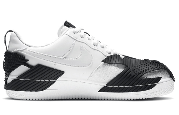 Nike Air Force 1 NDSTRKT 'Белый' Кожа Покрытие Противоскользящий Устойчивый к Износу Легкий Низкий Топ