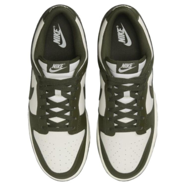 Nike Dunk Slip-Resistant Abrasion-Resistant Low-Top Скейтборд Кроссовки Мужские Армейский Зеленый