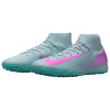 Nike Mercurial Superfly 10 Противоскользящие Устойчивые к истиранию Футбольные бутсы Мужские Розовые Синие