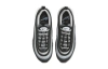 Nike Air Max 97 Кожа Удобные Устойчивые к истиранию Дышащие Низкие Кеды для Детей Lifestyle Черные Серые Подростковые