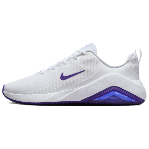 Nike Bella 7 Удобные Дышащие Поддерживающие Низкие Кроссовки для Тренировок Женские Белые Фиолетовые