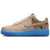 Nike Air Force 1 Low Топ Скейтборд Кроссовки Унисекс Коричневый Синий