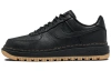 Nike Air Force 1 Low Топ Скейтборд Кроссовки Мужские Черные