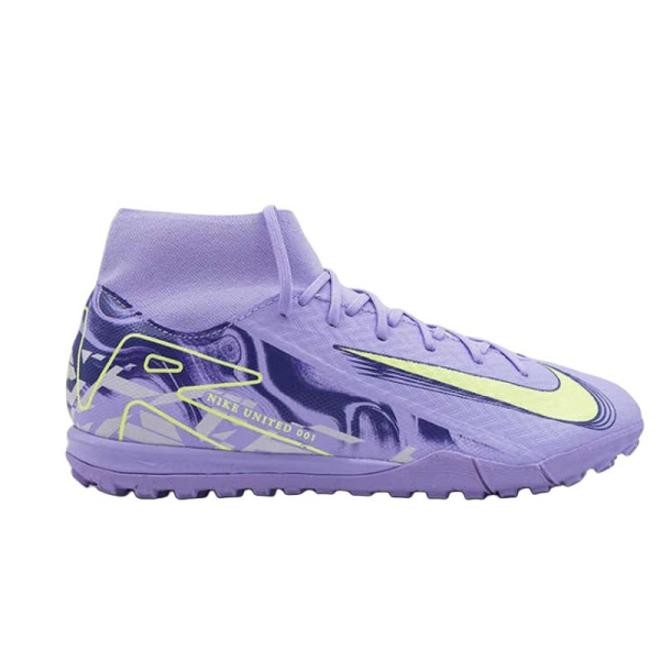 Nike Mercurial Superfly 10 Амортизация Футбольные бутсы Унисекс Фиолетовый