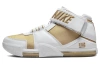 Nike Lebron 2 MID Топ Баскетбольные кроссовки для игры Мужской Белый Золото
