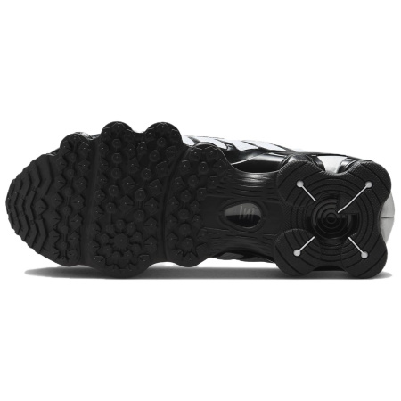 Nike Shox TL Series Противоскользящие Устойчивые к износу Низкие Повседневные Беговые Кроссовки Унисекс Серебряные