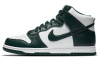 Nike Dunk High Топ Скейтборд Кроссовки Унисекс Белый Зеленый