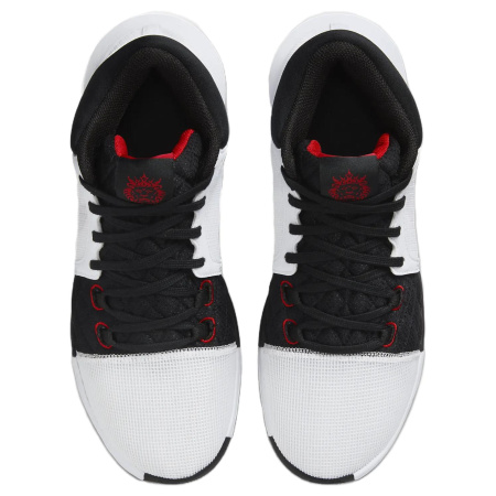 Nike Non Slip Легкий MID Баскетбольные кроссовки Унисекс Белый Черный Красный