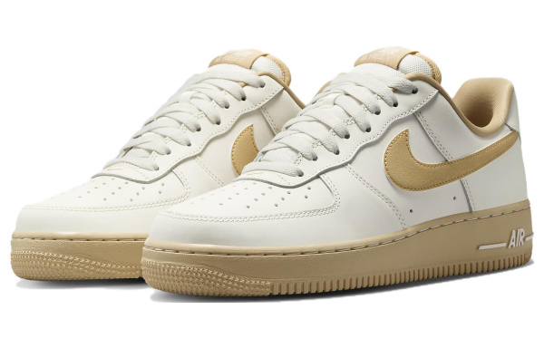 Nike Air Force 1 '07 Low Топ Скейтборд Кроссовки Женские Белый Умбра