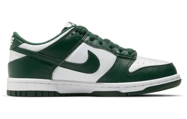 Nike Dunk Varsity Varsity Green Низкие Детские Скейтбординговые Кроссовки Белый Зеленый Унисекс