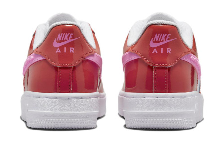 Nike Air Force 1 Лакированная кожа Повседневный противоскользящий Амортизация Устойчивый к истиранию Низкий верх
