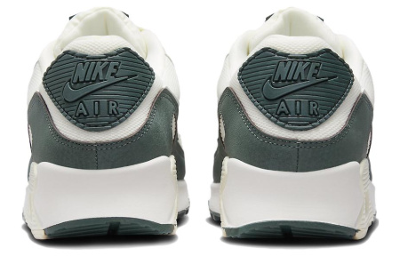 Nike Air Max 90 'Винтажный зеленый' Сетка Кожа Замша Устойчивая к истиранию Низкая повседневная обувь Женская