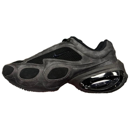 Nike Air Max Muse Abrasion Resistant Низкие Беговые Кроссовки Женские Черные