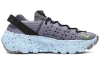 Nike Space Hippie 04 Ткань Амортизация Противоскользящий Низкий Топ Повседневная Обувь Женская Серый Зеленый