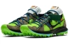 OFF Белый X Nike Air Zoom Terra Kiger 5 Дышащие Низкие Кроссовки для Трейла Женские Серый Зеленый