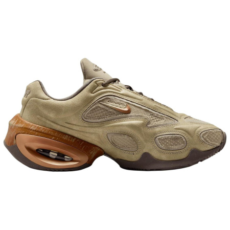 Nike Air Max Muse Slip-Resistant Abrasion-Resistant Низкие Повседневные Беговые Кроссовки для Женщин Хаки
