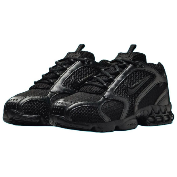 Nike Air Zoom Spiridon Cage 2 Удобная Устойчивая к истиранию Низкая Повседневная Обувь Мужская Черная