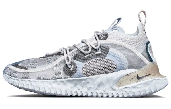 Nike ISPA FLOW 'Pure Platinum' Низкие повседневные кроссовки унисекс ржаво-серый