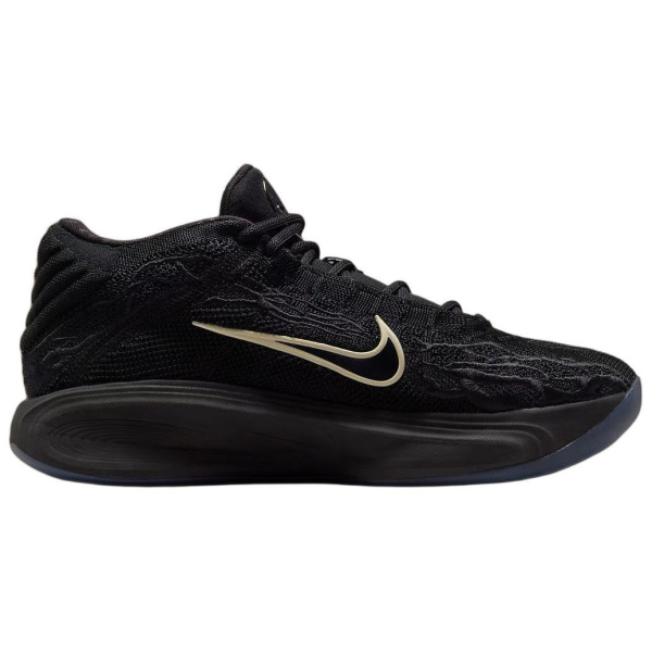 Nike GT Hustle 3 Противоскользящие Устойчивые к истиранию Низкие Баскетбольные кроссовки Мужские Черные