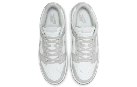 Nike Dunk Ретро 'Серый FOG' Коровья кожа Винтаж Устойчивые к истиранию Низкие Кроссовки для скейтбординга Мужские