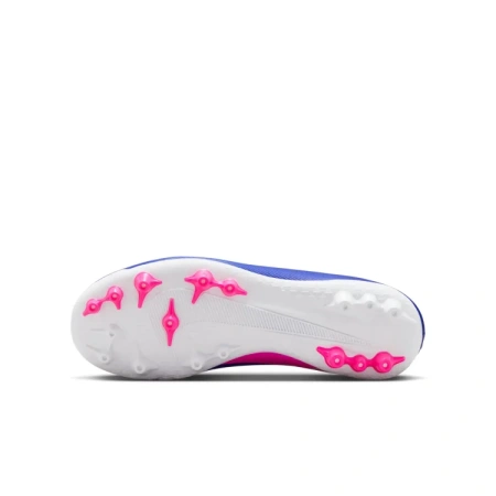 Детские футбольные бутсы Nike Mercurial Superfly 10 High Топ Сине-белые