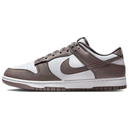 Nike Dunk Slip-Resistant Abrasion-Resistant Low-Top Скейтборд Кроссовки Мужские Белые Серые