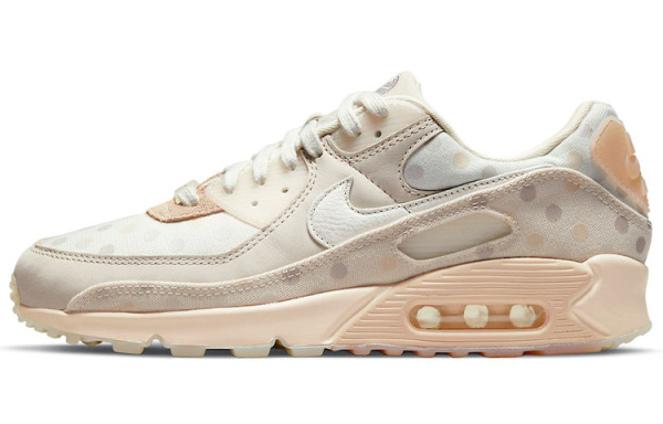 Nike Air Max 90 Low Топ Повседневные беговые кроссовки Унисекс Светло-желтые