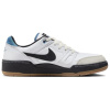 Nike Full Force Low Топ Скейтборд Кроссовки Мужские Черные Белые Синие