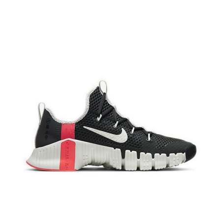 Nike Metcon 3 Бесплатно Амортизаторы Устойчивые к истиранию Низкий Топ Кроссовки для тренировок Мужской Черный Белый Красный