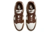 Nike Dunk 'Surfaces In Коричневый и Парус' Шоколадная Кожа Удобная Амортизация Устойчивая к Износу Легкий Низкий Верх