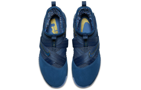 Nike Zoom Soldier 12 LeBron Soldier 12 Круглый носок Амортизация Поддержка MID Баскетбольные кроссовки для игры Мужской