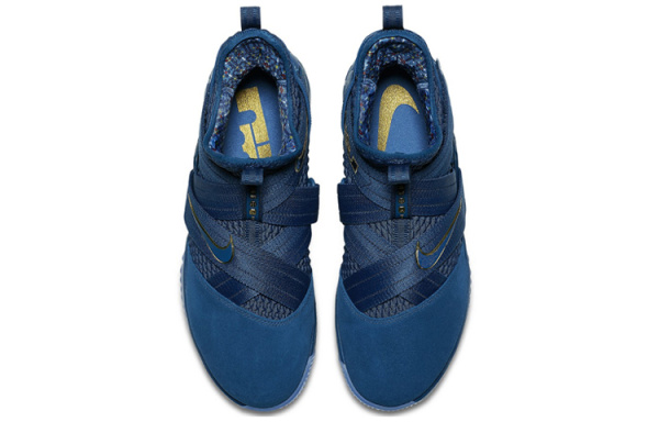 Nike Zoom Soldier 12 LeBron Soldier 12 Круглый носок Амортизация Поддержка MID Баскетбольные кроссовки для игры Мужской
